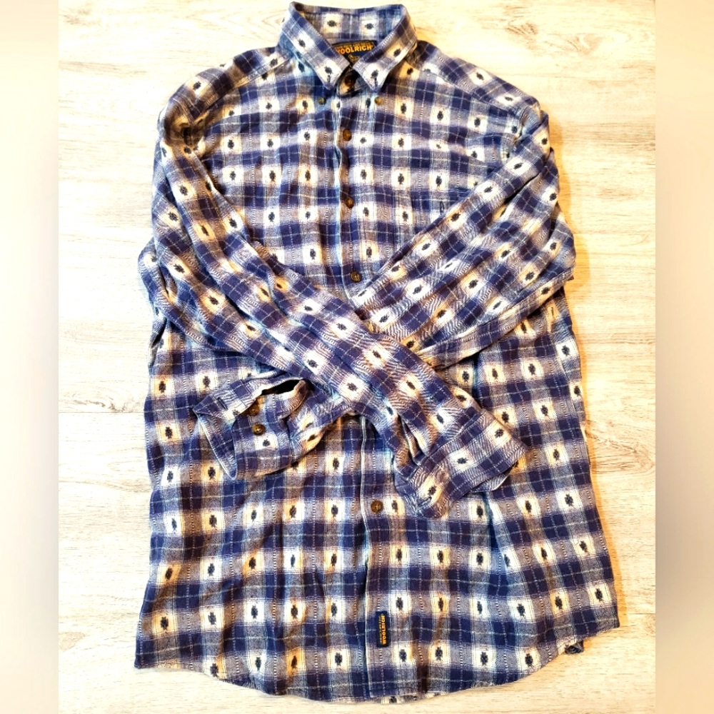 Woolrich button down shirt..large ,long sleeved